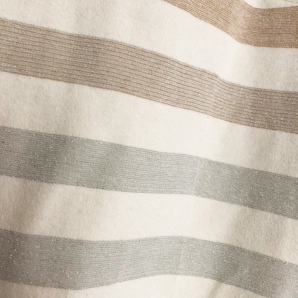 ANTHROPOLOGIE MAEVE | Sparkle Ruffle Sleeve Top | Size XS - Picture 5 of 10